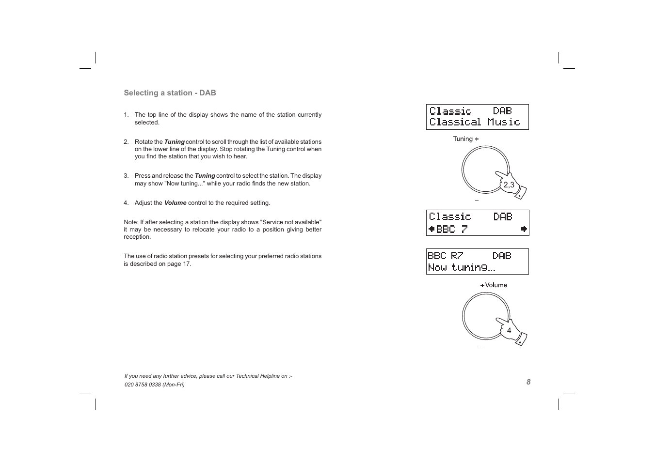 Roberts Radio exprssion User Manual | Page 9 / 28