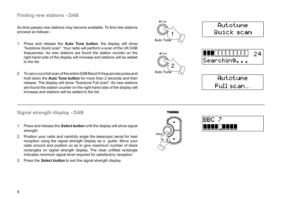 Roberts Radio Gemini 49 RD-49 User Manual | Page 10 / 20