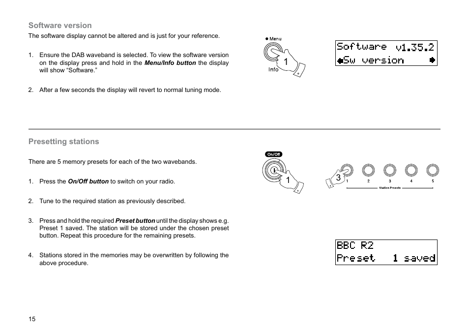 Roberts Radio Gemini 49 RD-49 User Manual | Page 16 / 20