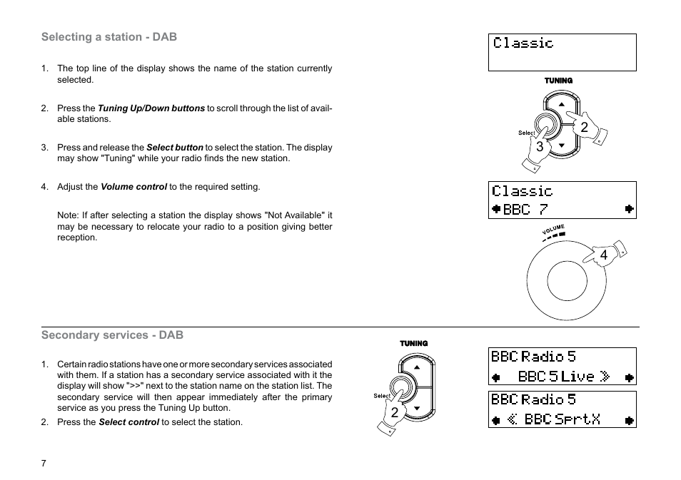 Roberts Radio Gemini 49 RD-49 User Manual | Page 8 / 20