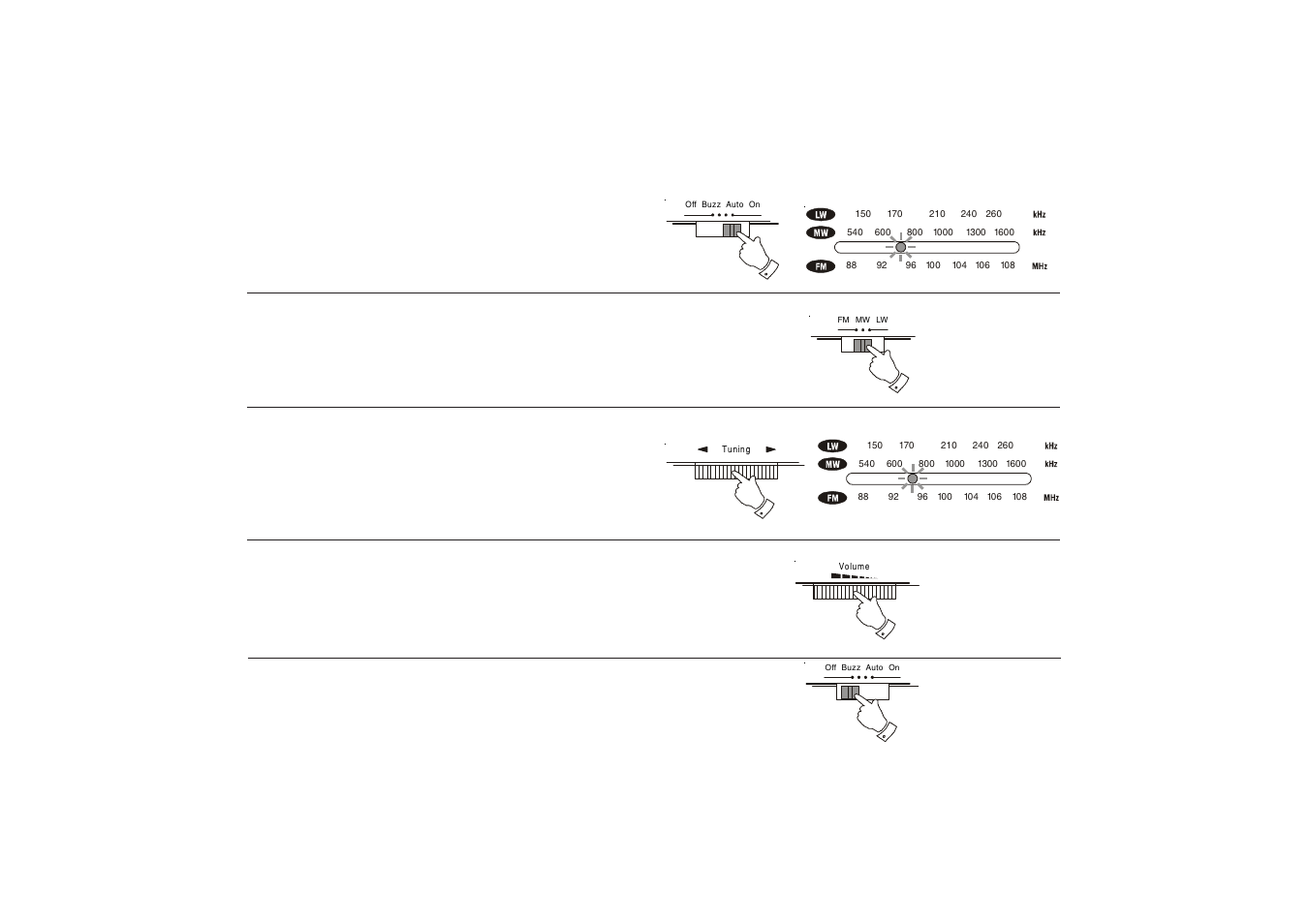 Listening to the radio | Roberts Radio CR9920 User Manual | Page 5 / 12