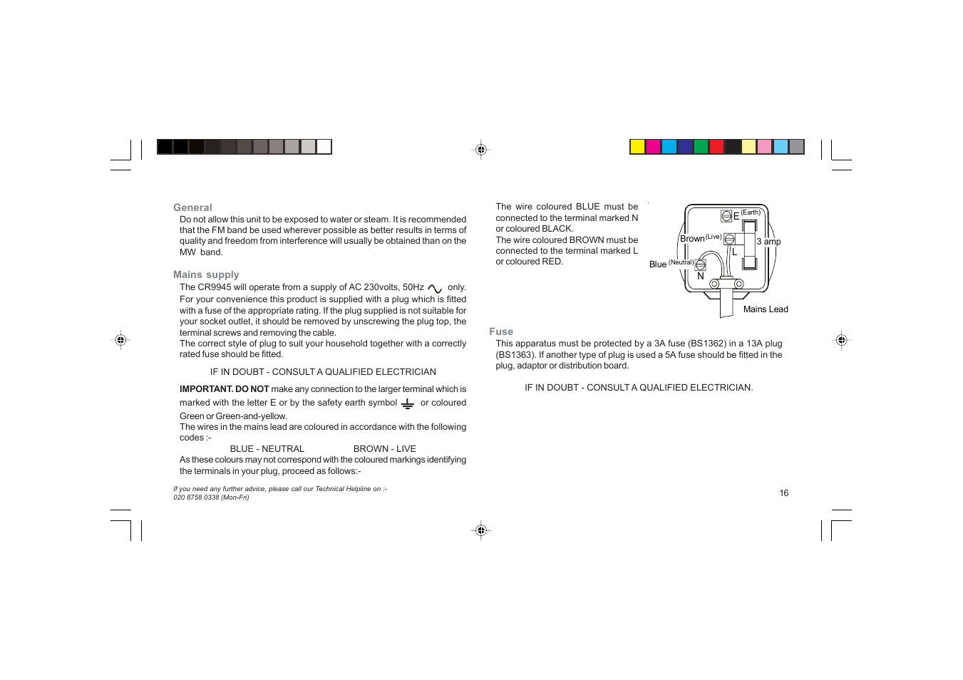 Roberts Radio CR9945 User Manual | Page 17 / 20