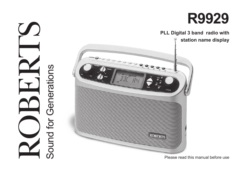 Roberts Radio R9929 User Manual | 24 pages