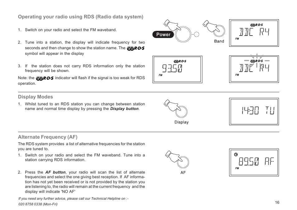 Roberts Radio R9929 User Manual | Page 17 / 24