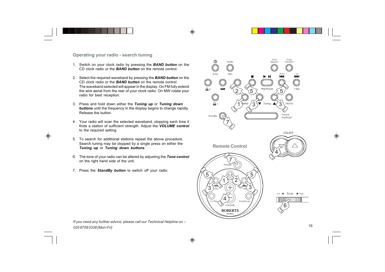 Roberts Radio CR9937 User Manual | Page 17 / 35