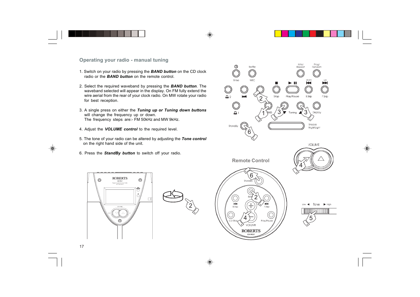 Roberts Radio CR9937 User Manual | Page 18 / 35