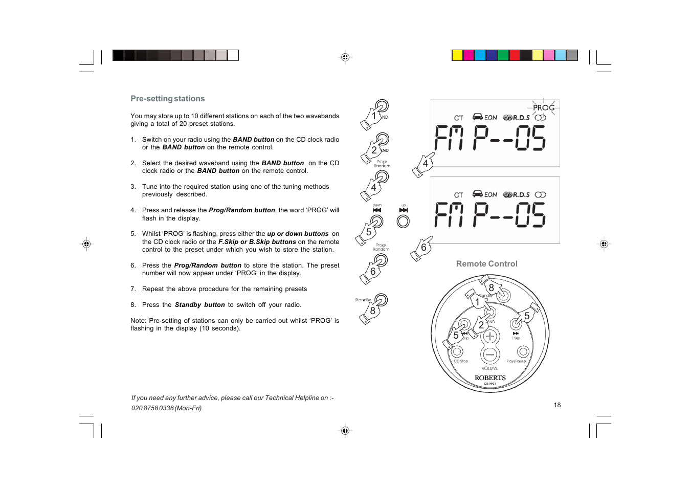 Roberts Radio CR9937 User Manual | Page 19 / 35