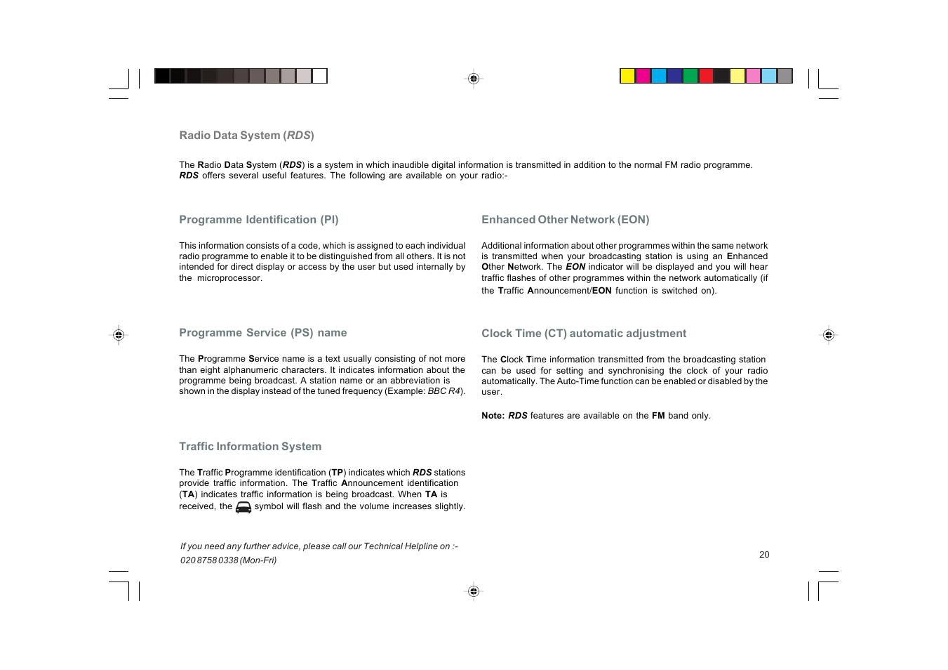 Roberts Radio CR9937 User Manual | Page 21 / 35