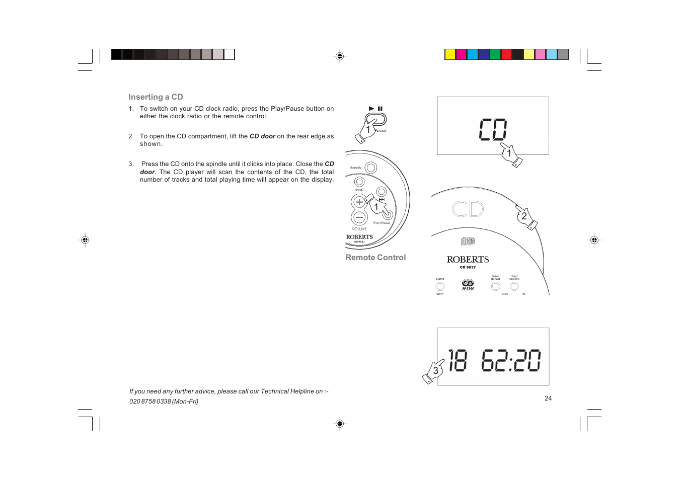 Roberts Radio CR9937 User Manual | Page 25 / 35