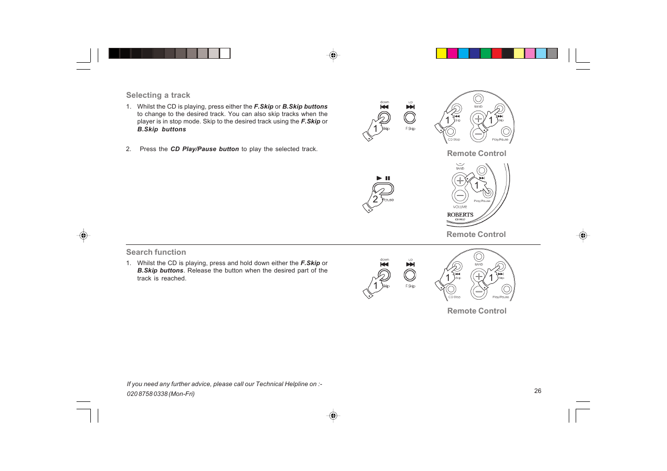 Roberts Radio CR9937 User Manual | Page 27 / 35