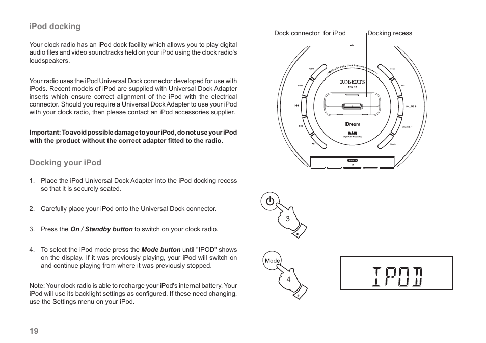Roberts Radio CRD-42 User Manual | Page 20 / 40