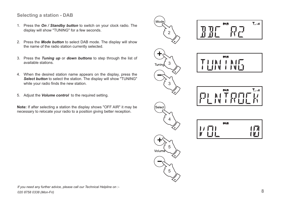 Roberts Radio CRD-42 User Manual | Page 9 / 40