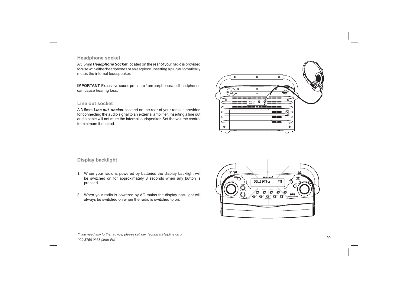 Roberts Radio ecologic 4 User Manual | Page 21 / 28