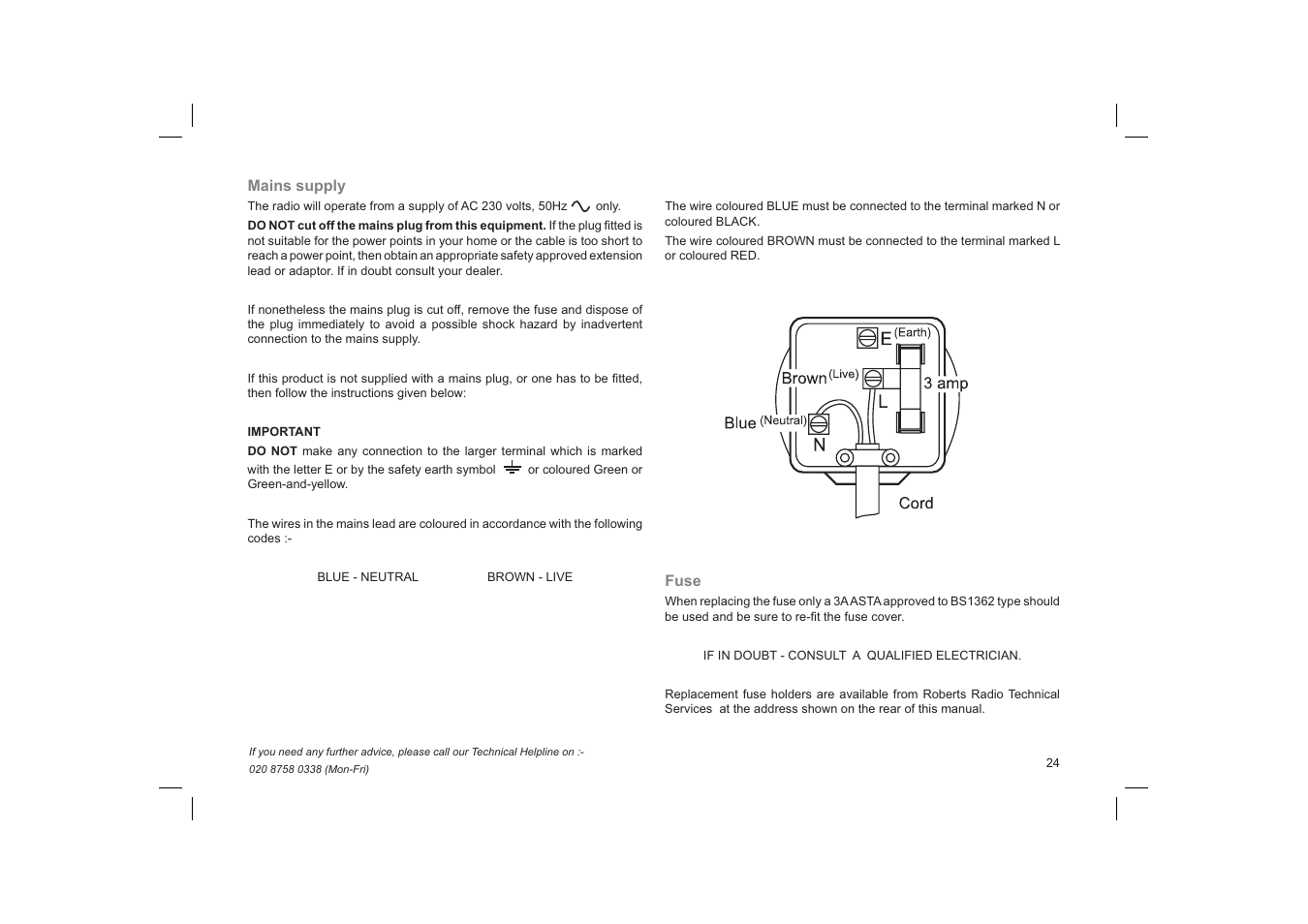 Roberts Radio ecologic 4 User Manual | Page 25 / 28