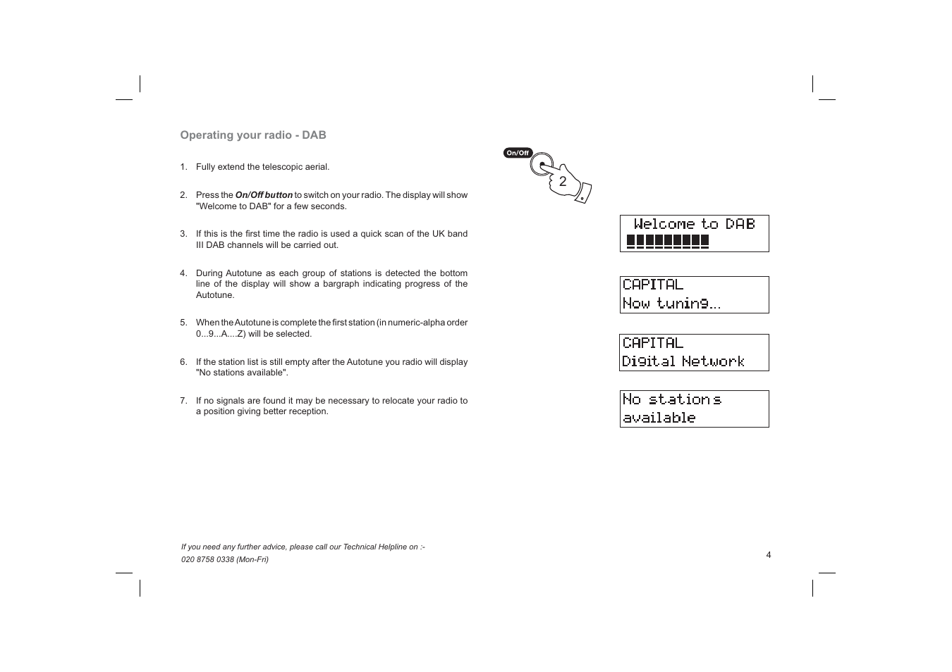 Roberts Radio ecologic 4 User Manual | Page 5 / 28