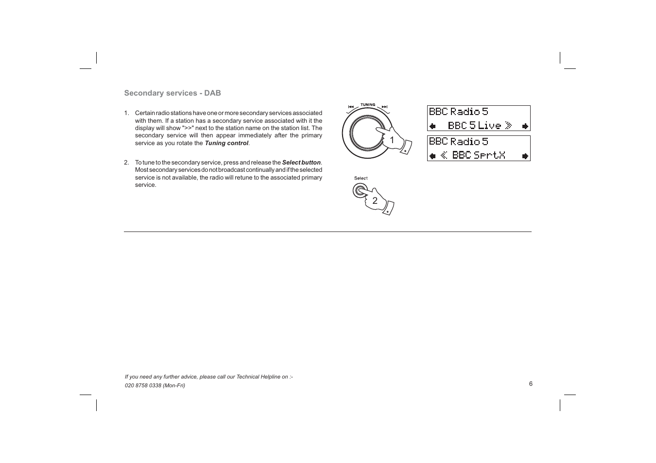 Roberts Radio ecologic 4 User Manual | Page 7 / 28