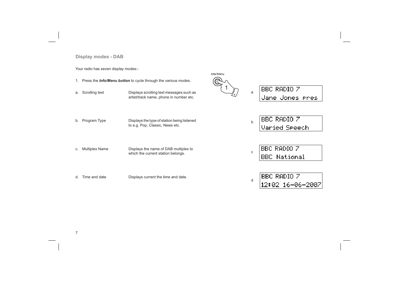 Roberts Radio ecologic 4 User Manual | Page 8 / 28