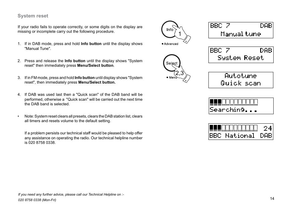 Roberts Radio Digital Radio with Dual Alarms CRD-29 User Manual | Page 15 / 24
