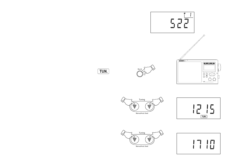 Manual tuning | Roberts Radio R983 User Manual | Page 10 / 20