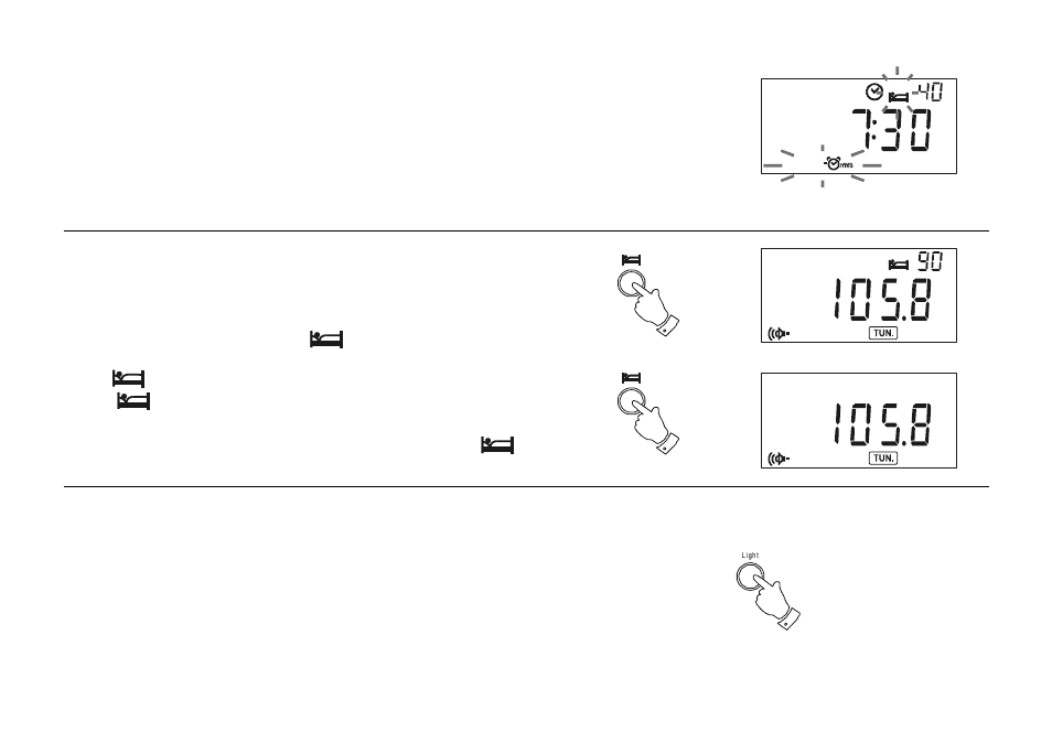 Snooze function, Sleep function, Display backlight | Roberts Radio R983 User Manual | Page 16 / 20