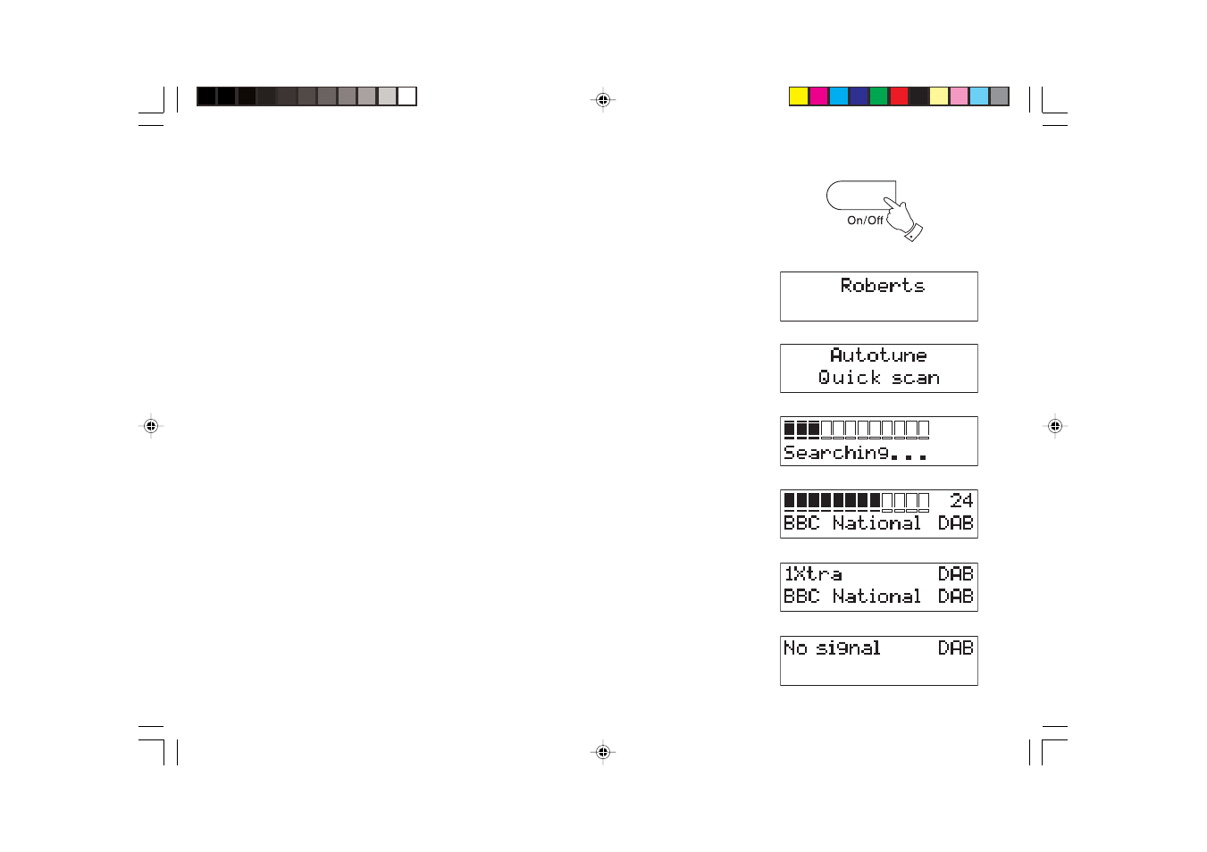 Roberts Radio FM RDS/DAB Digital Radio RD-50 User Manual | Page 6 / 20