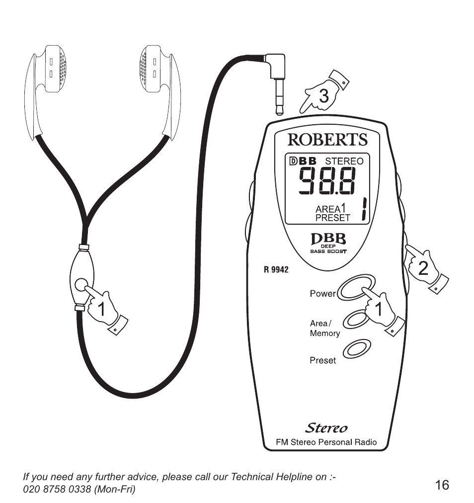 Roberts Radio R9942 User Manual | Page 17 / 28