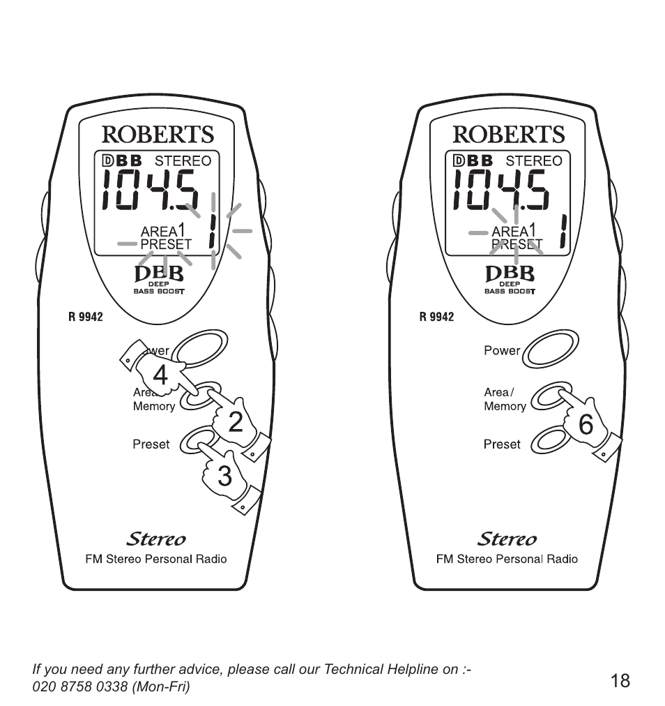 Roberts Radio R9942 User Manual | Page 19 / 28