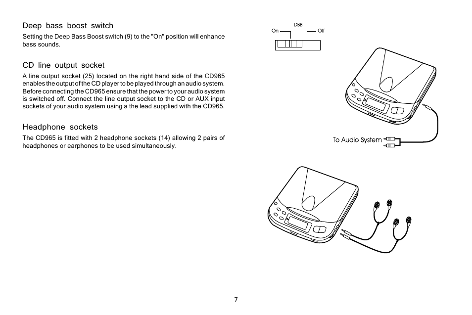 Roberts Radio CD965 User Manual | Page 8 / 12