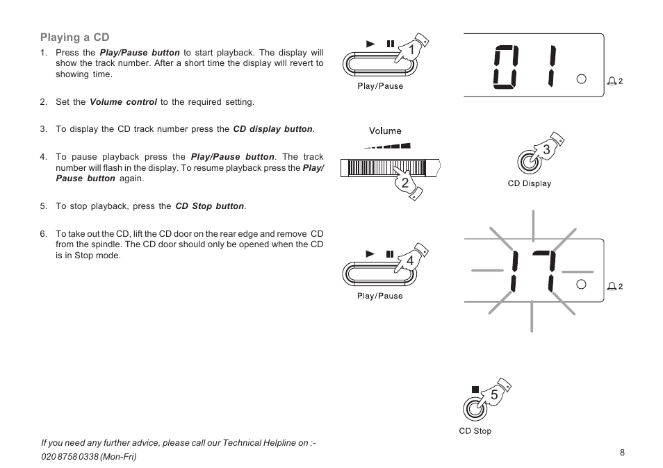 Roberts Radio CR9936 User Manual | Page 9 / 24