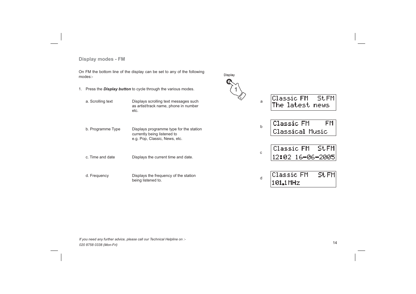 Roberts Radio CRD-37 User Manual | Page 15 / 40