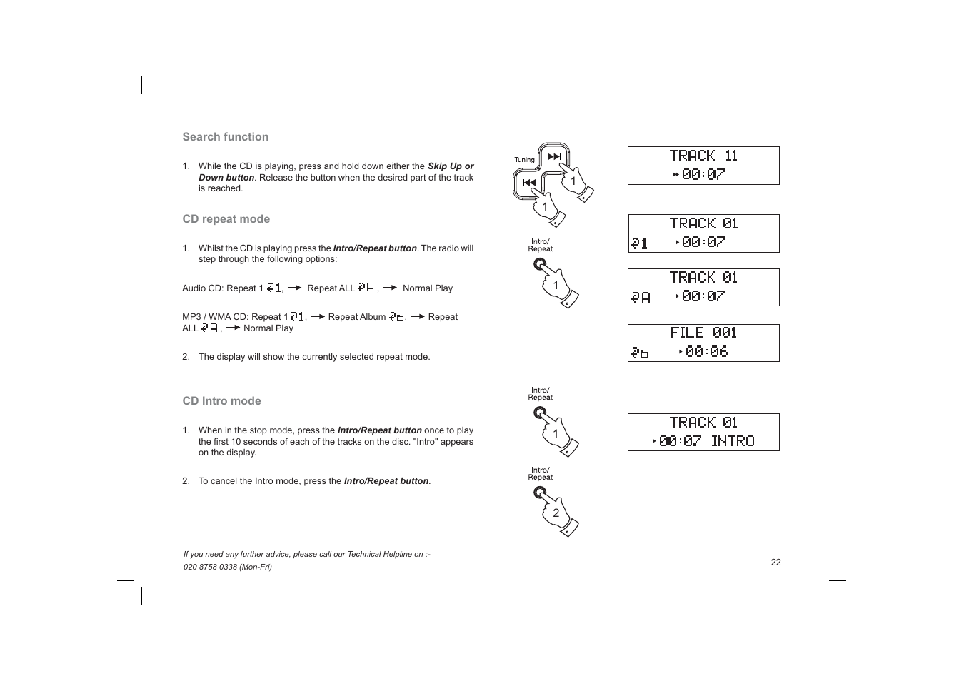 Roberts Radio CRD-37 User Manual | Page 23 / 40