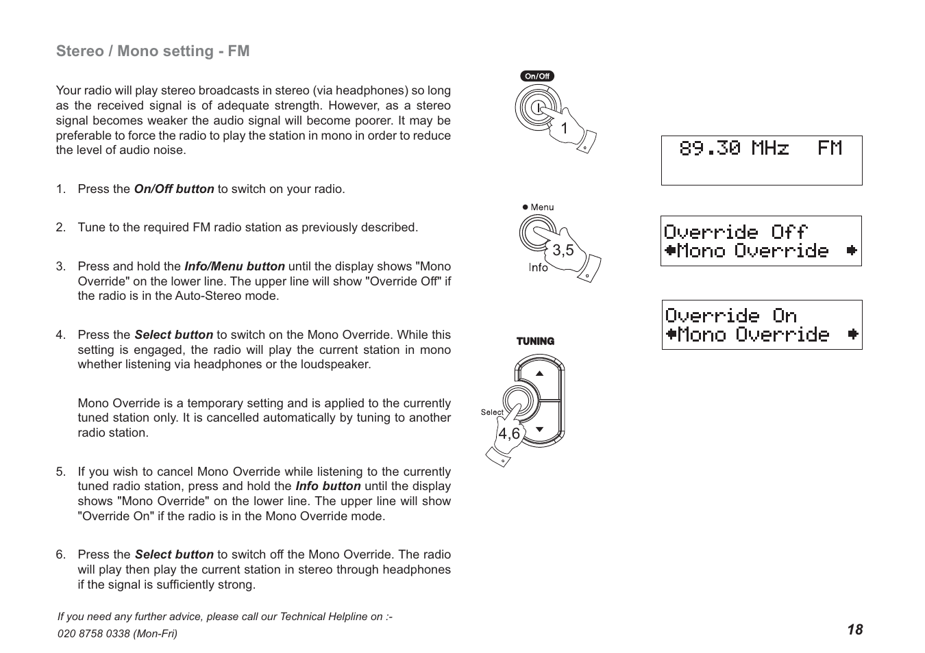Roberts Radio ecologic 2 User Manual | Page 19 / 28