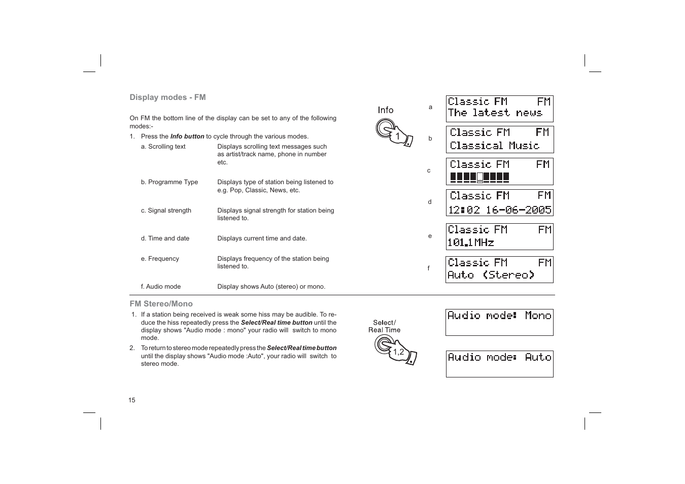Roberts Radio CRD-39 User Manual | Page 16 / 36