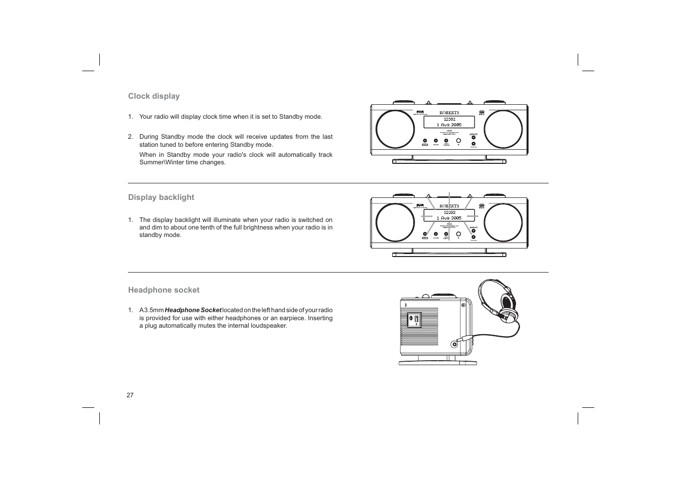 Roberts Radio CRD-39 User Manual | Page 28 / 36