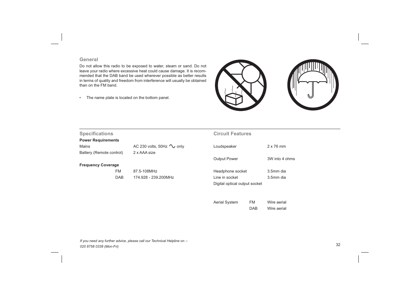 Roberts Radio CRD-39 User Manual | Page 33 / 36