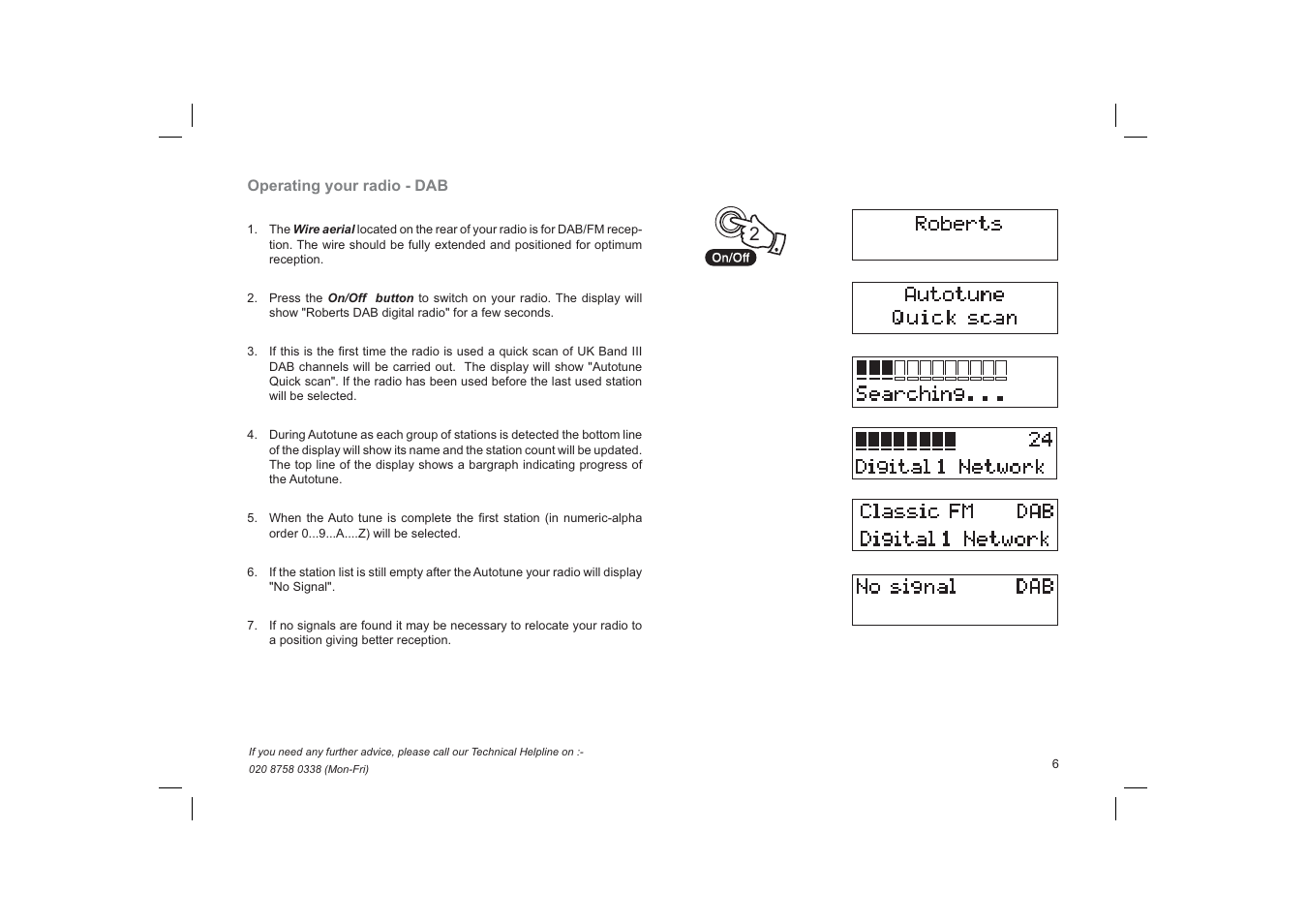 Roberts Radio CRD-39 User Manual | Page 7 / 36