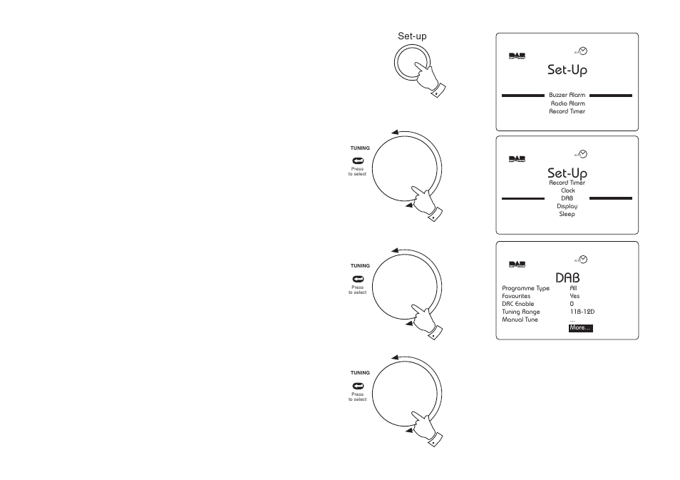 Set-up, 2set-up, Sd card format - dab | Roberts Radio RD-1 User Manual | Page 21 / 56