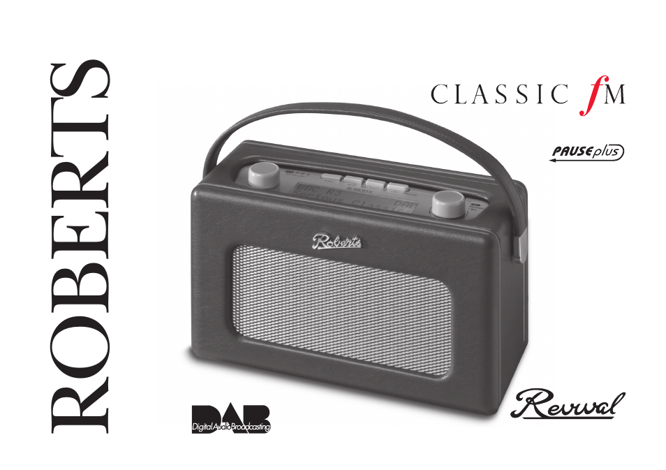Roberts Radio FM RDS/DAB Digital Radio RD-50CFM User Manual | 20 pages