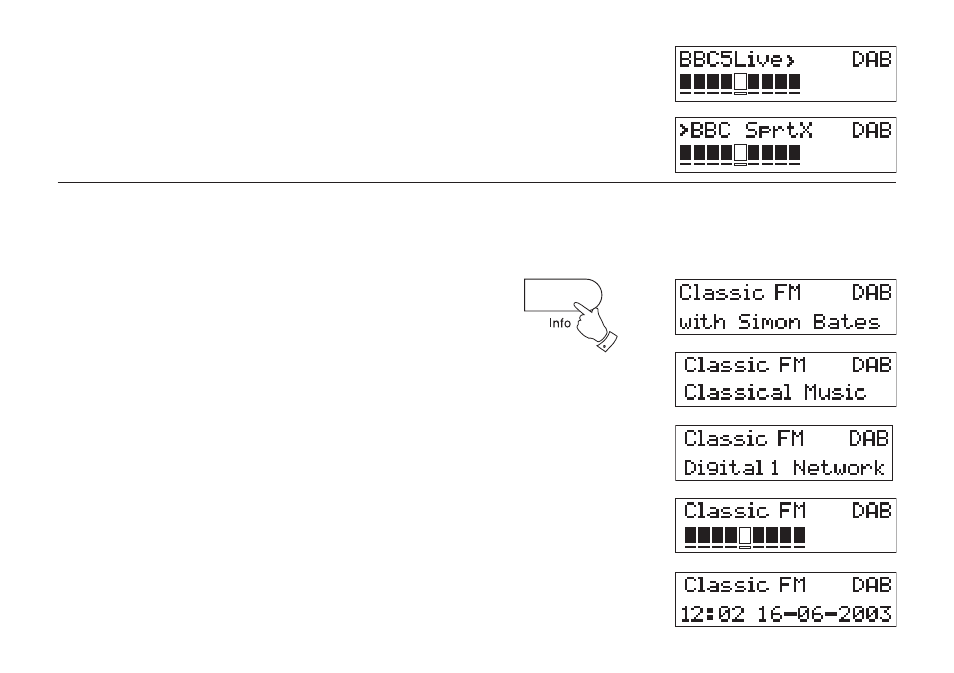Roberts Radio FM RDS/DAB Digital Radio RD-50CFM User Manual | Page 8 / 20
