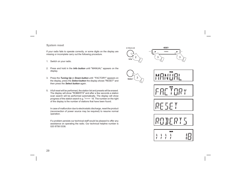 Roberts Radio ecologic 5 User Manual | Page 30 / 36