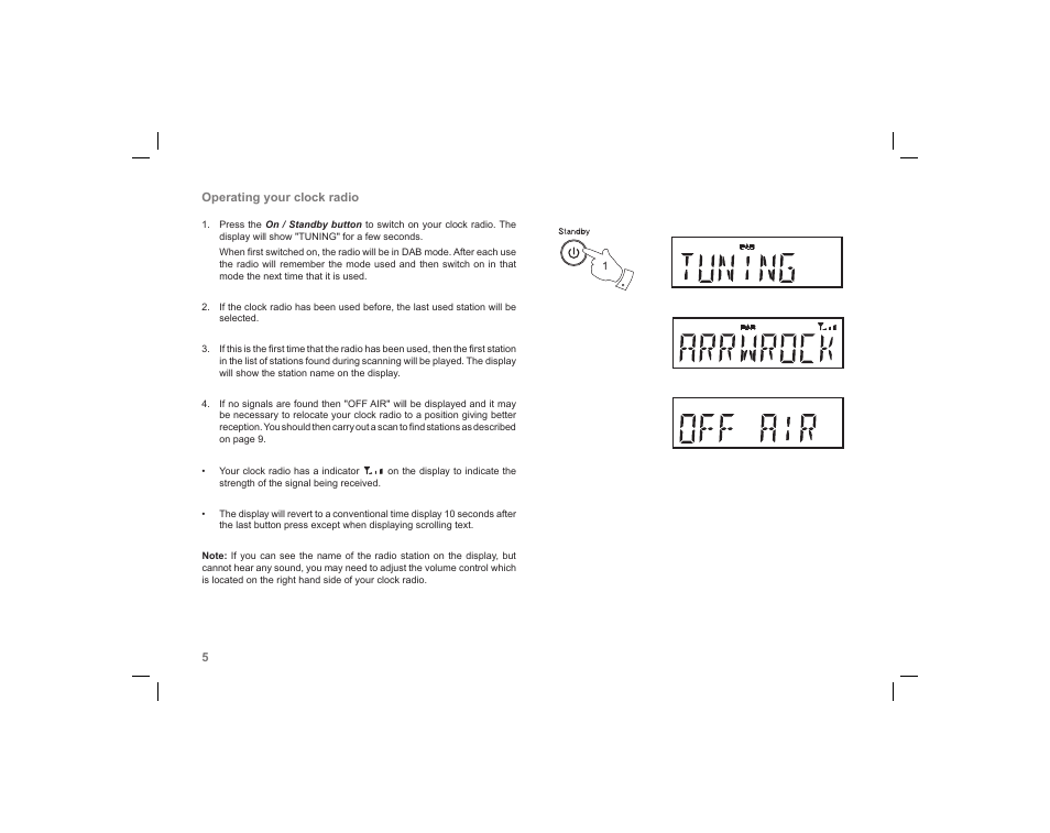 Roberts Radio ecologic 5 User Manual | Page 6 / 36