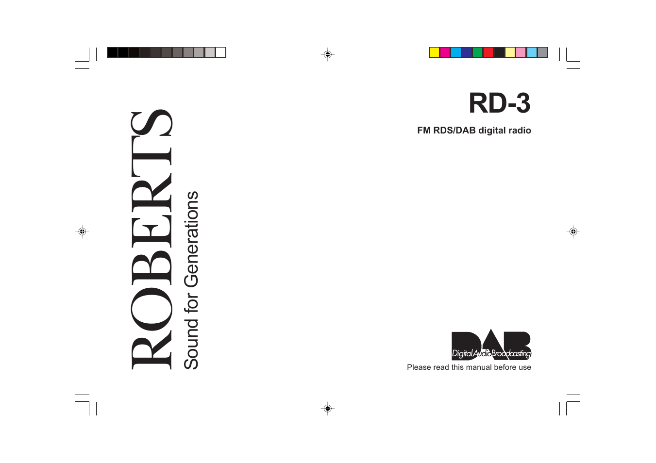 Roberts Radio RD-3 User Manual | 20 pages