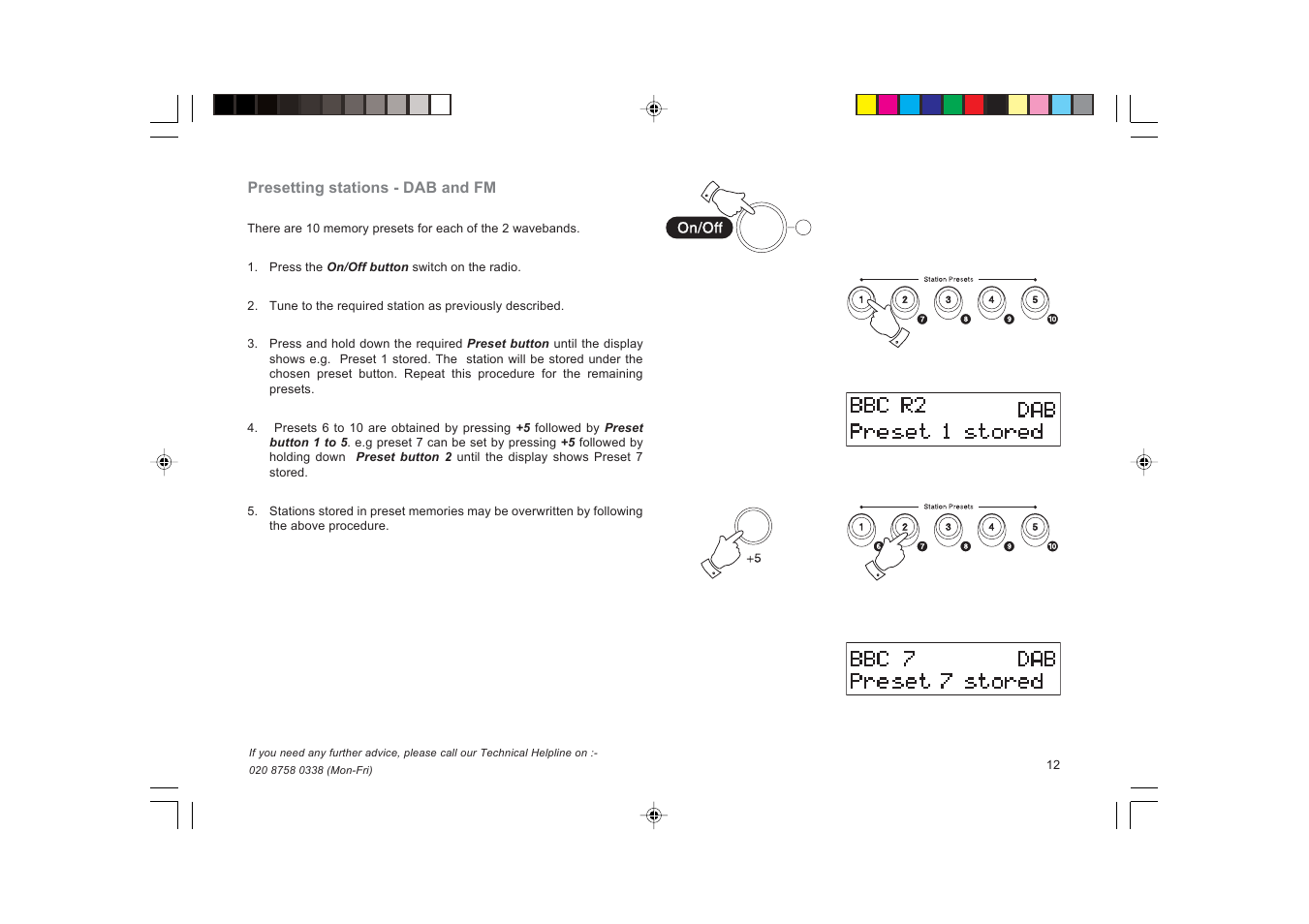 Roberts Radio RD-3 User Manual | Page 13 / 20