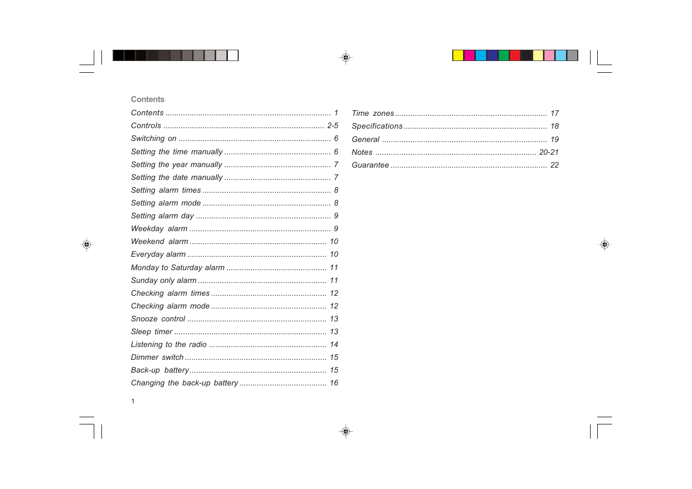 Roberts Radio CR9955 User Manual | Page 2 / 24