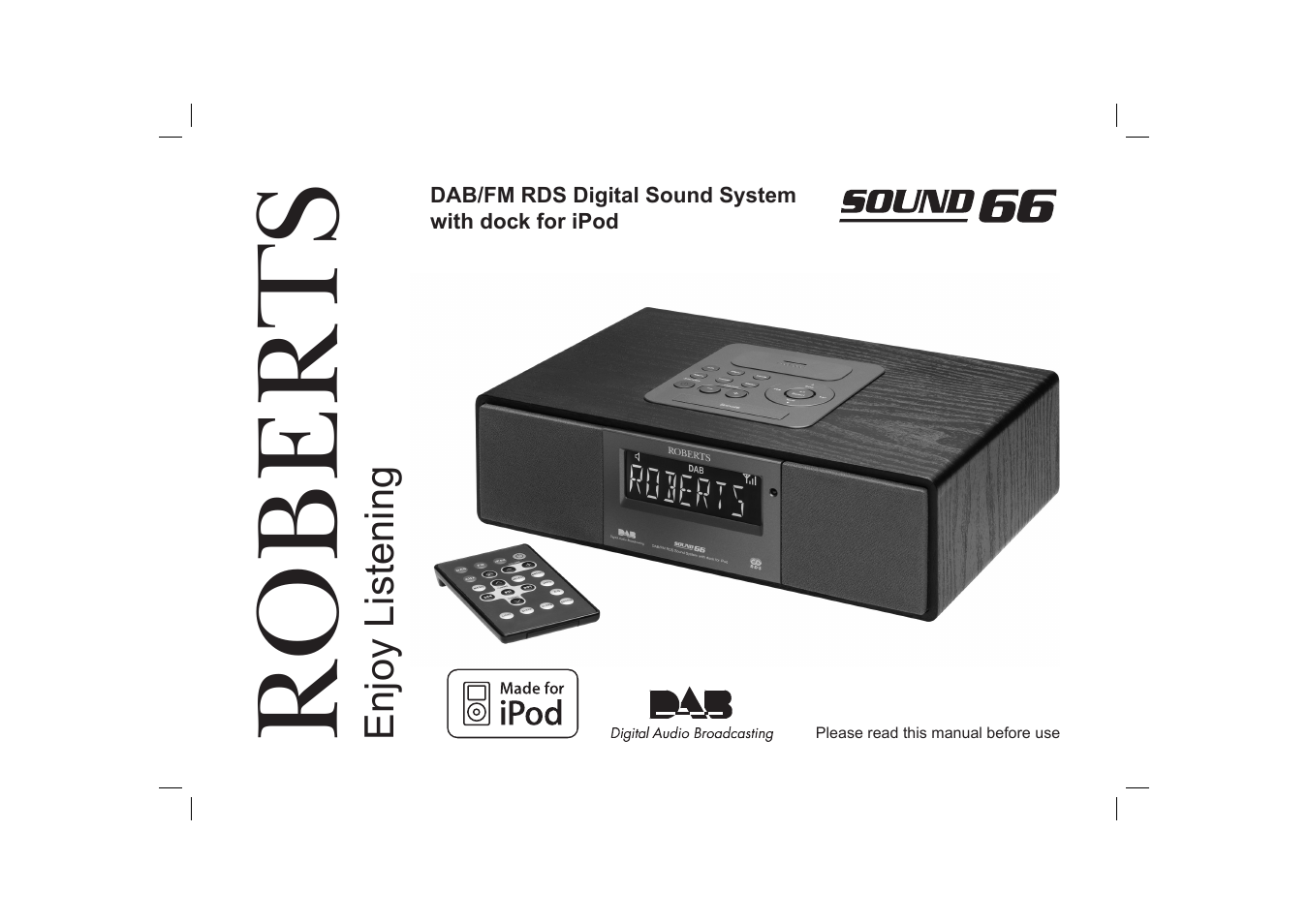 Roberts Radio SOUND66 User Manual | 44 pages