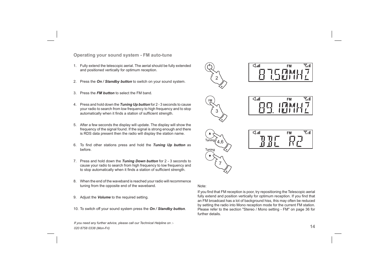 Roberts Radio SOUND66 User Manual | Page 15 / 44