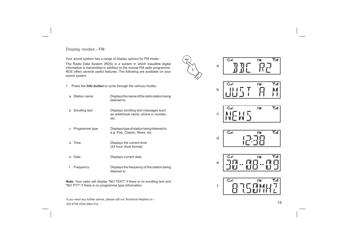 Roberts Radio SOUND66 User Manual | Page 17 / 44