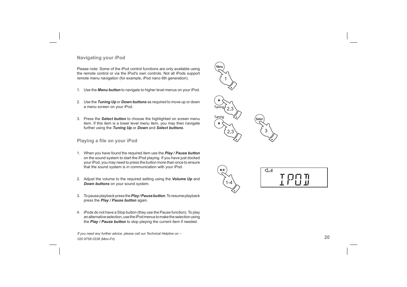 Roberts Radio SOUND66 User Manual | Page 21 / 44