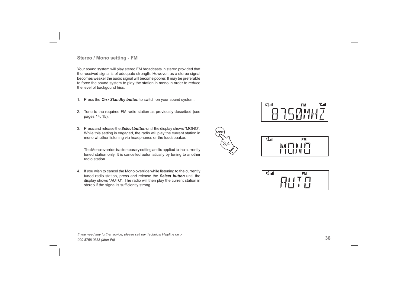 Roberts Radio SOUND66 User Manual | Page 37 / 44