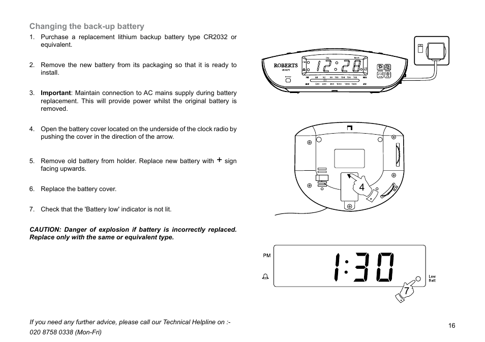 Roberts Radio CR99712 User Manual | Page 17 / 24